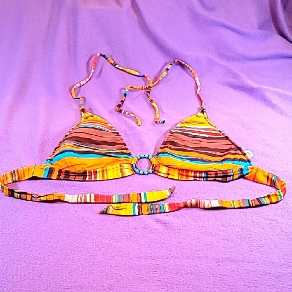 0713. EUC ~ Mossimo ~ XL ~ Bikini Top ~ Colorful ~